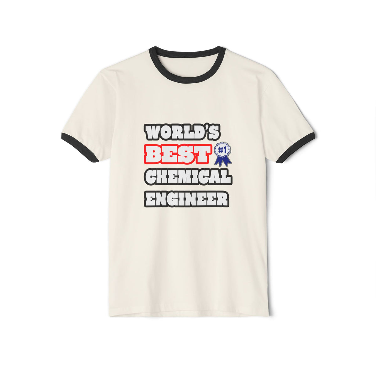 World's Best Chemical Engineer - Unisex Cotton Ringer T-Shirt