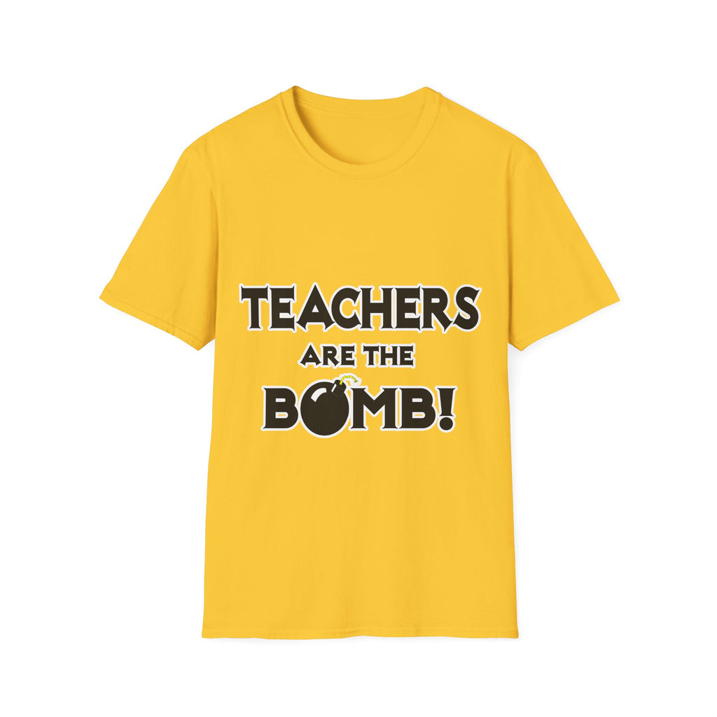 Teachers Are The Bomb! - Unisex Softstyle T-Shirt