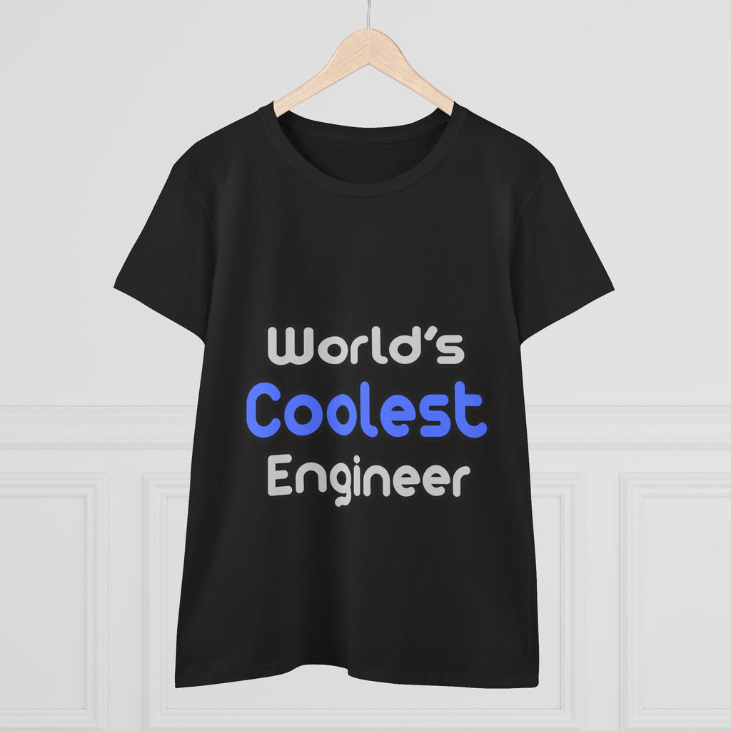 World's Coolest Engineer - Women's Midweight Cotton Tee