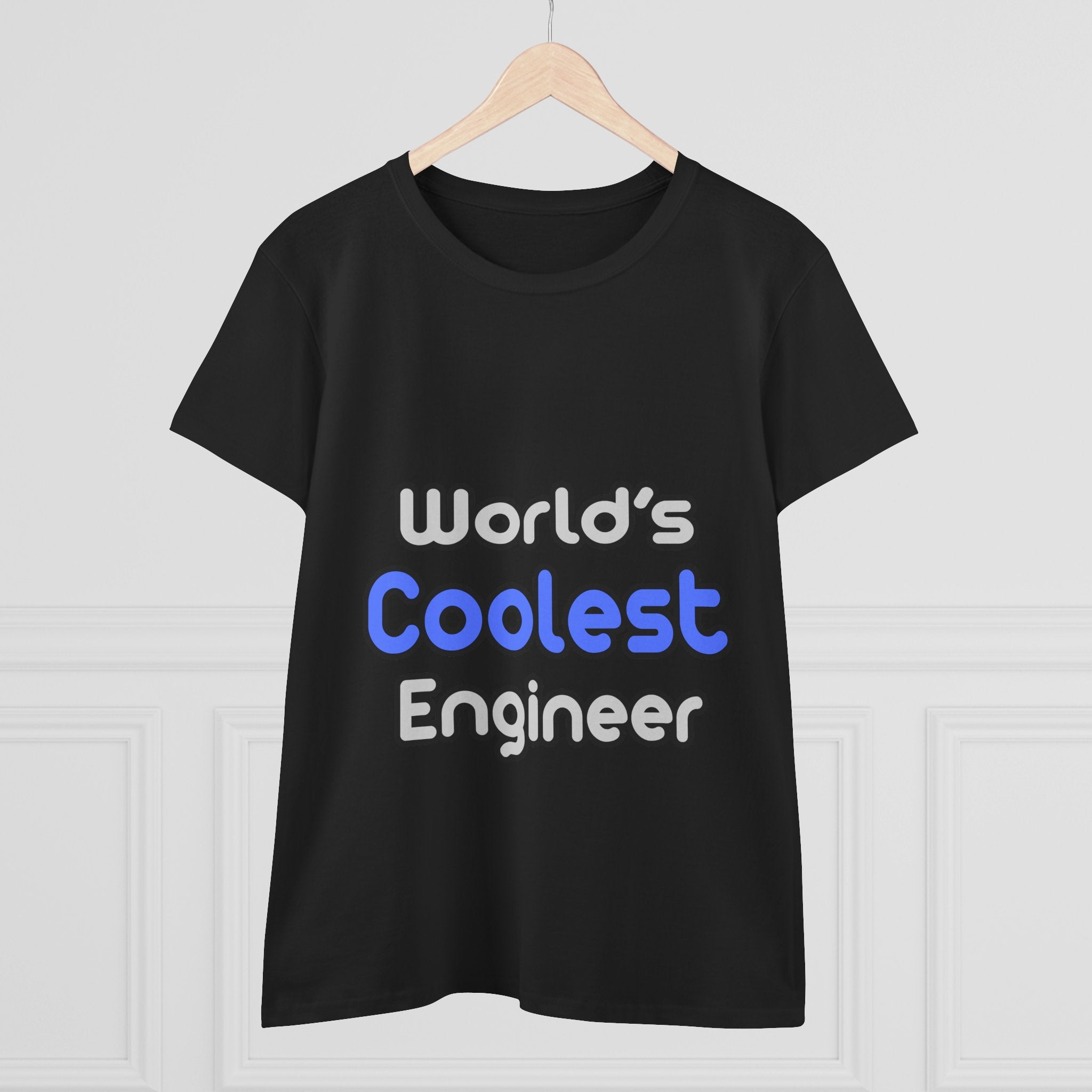 World's Coolest Engineer - Women's Midweight Cotton Tee