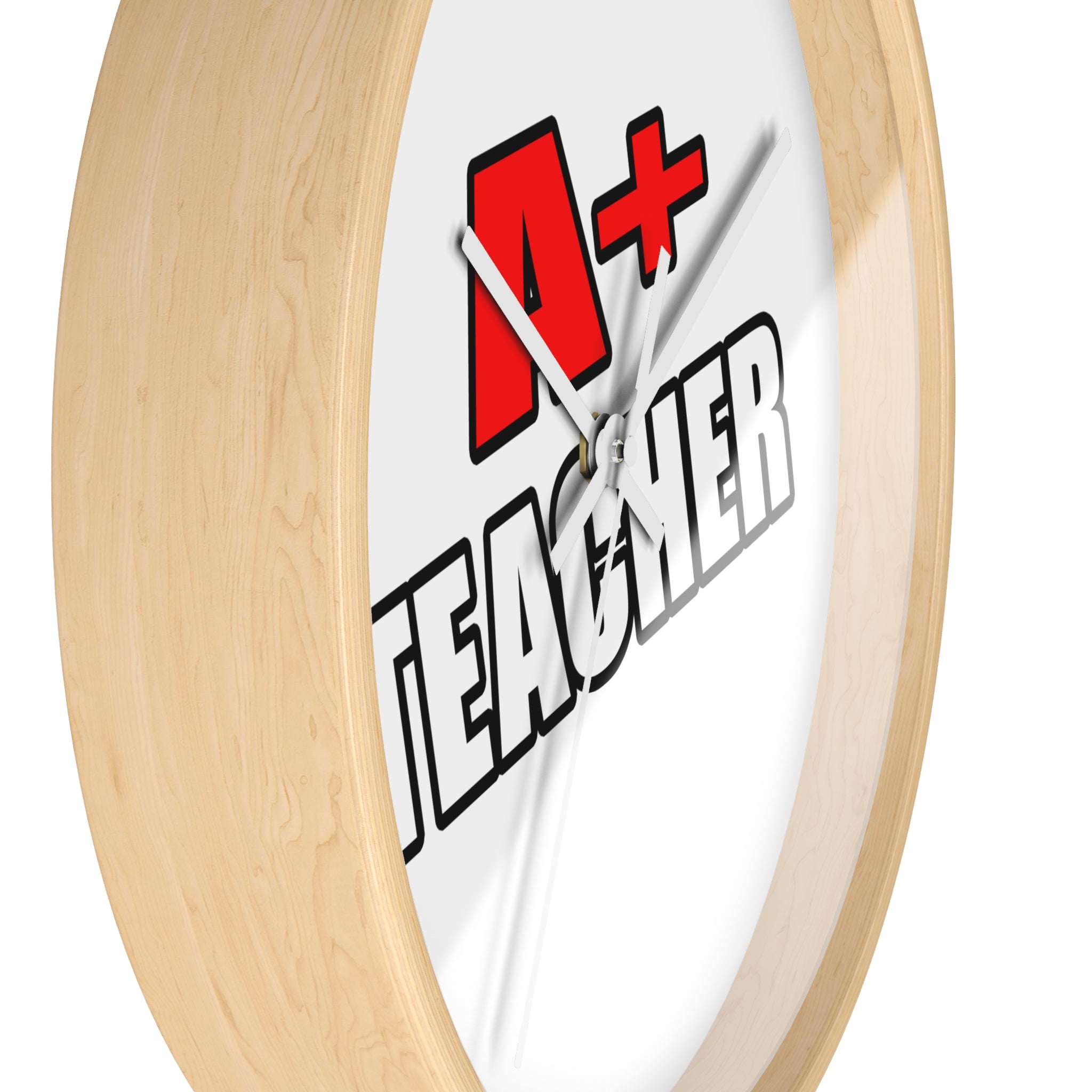 a plus teacher - Wall Clock