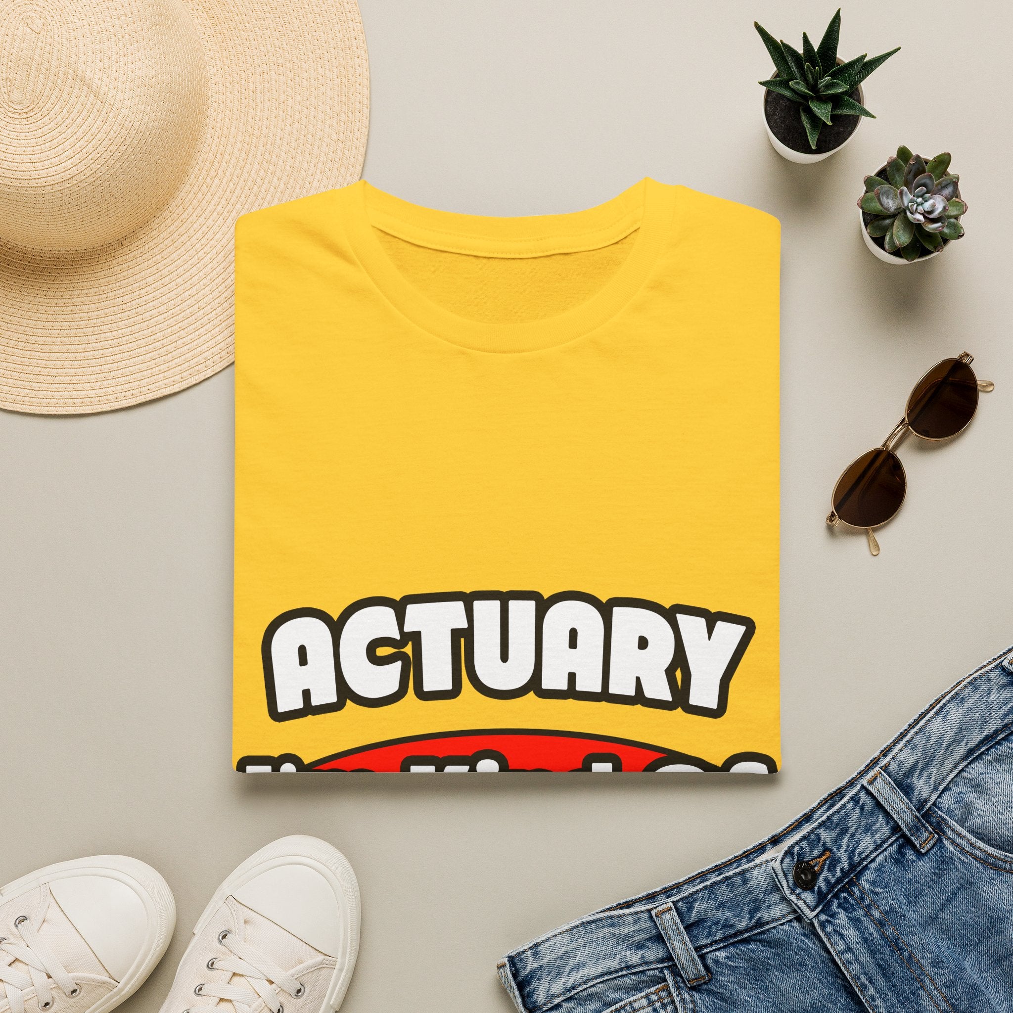 Actuary...Big Deal (2) - Unisex Softstyle T-Shirt