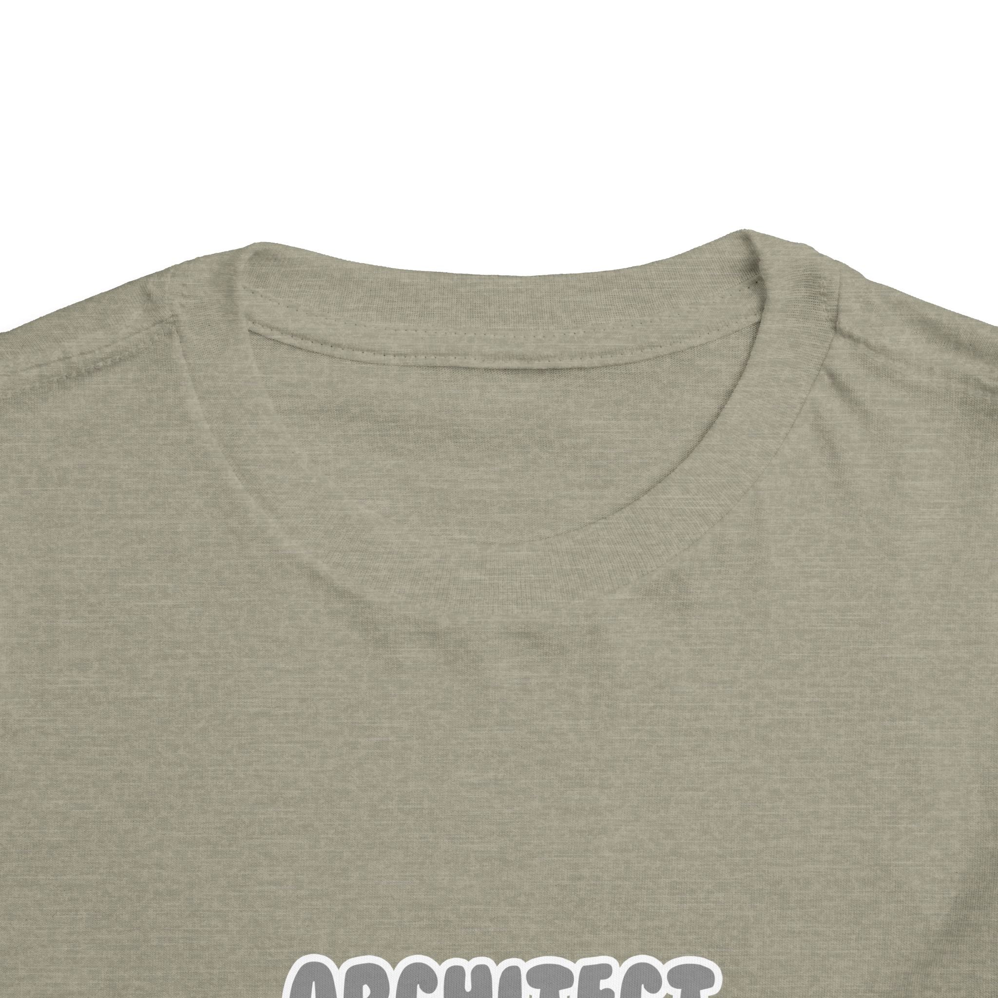 Architect ... Will Work For Ice Cream - Toddler Short Sleeve Tee
