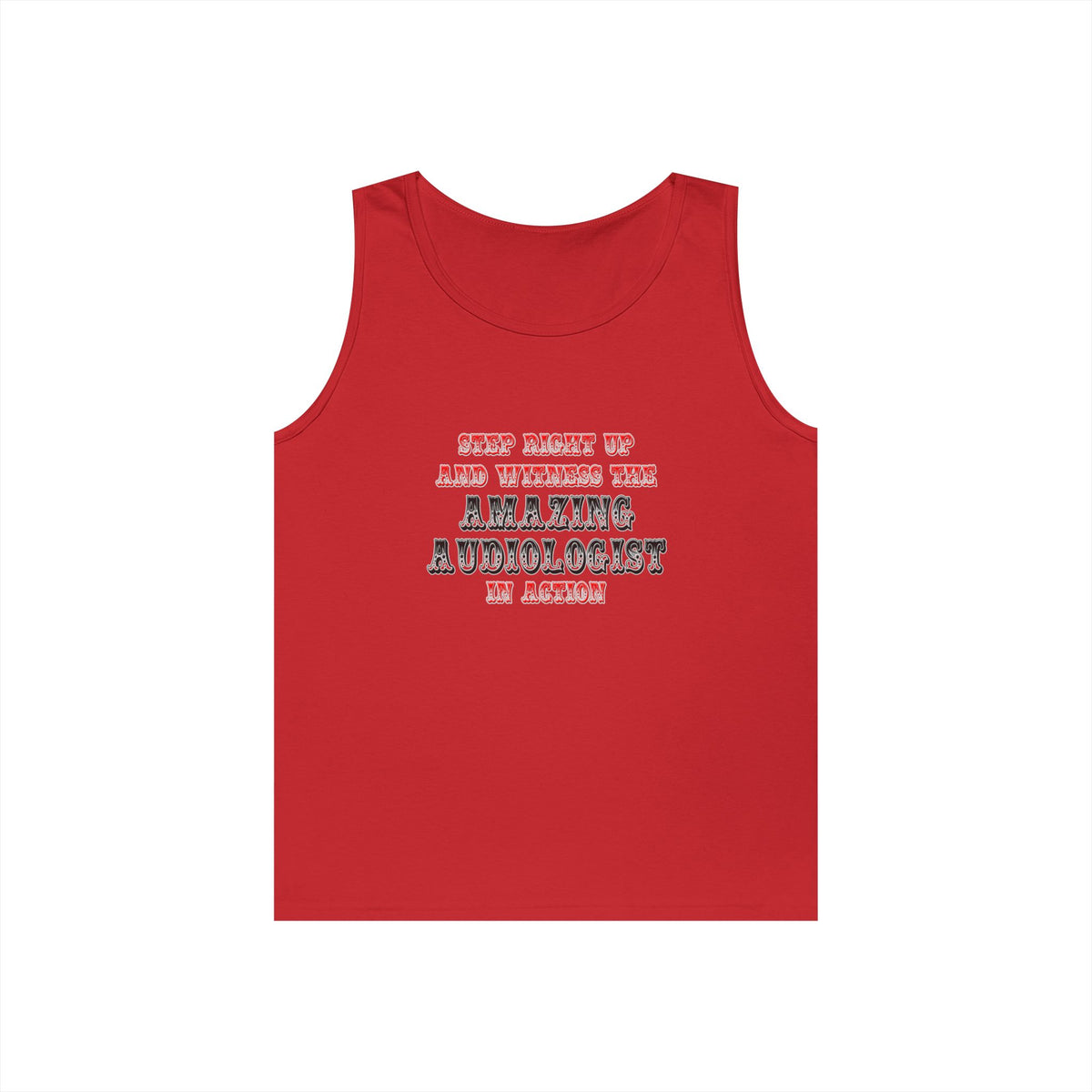 Amazing Audiologist In Action - Unisex Heavy Cotton Tank Top