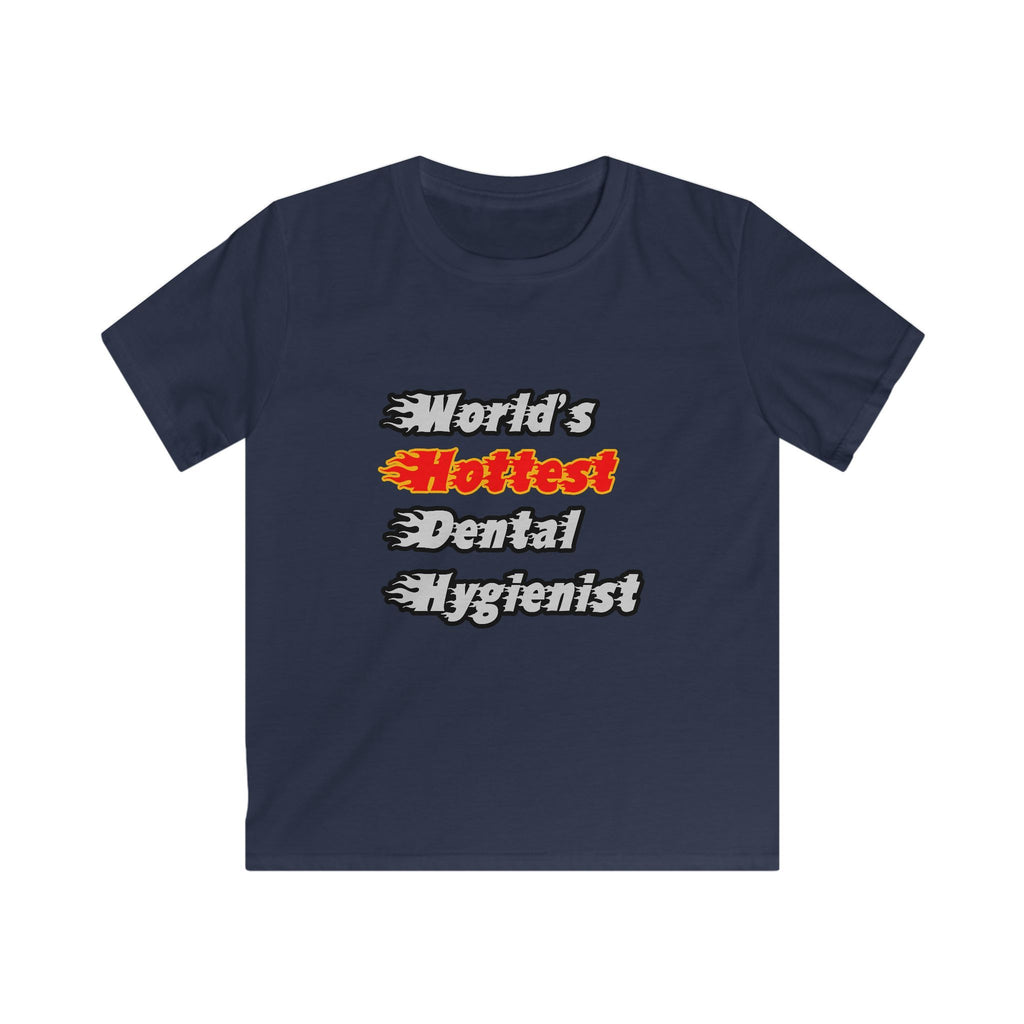 World's Hottest Dental Hygienist - Kids Softstyle Tee
