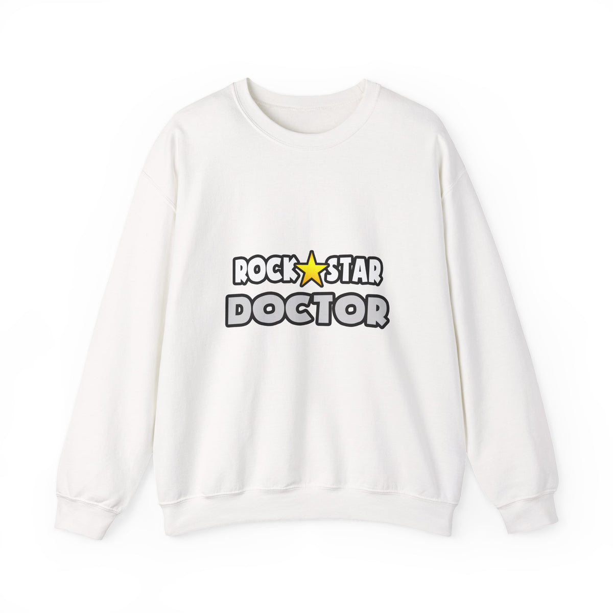 Rock Star Doctor (2) - Unisex Heavy Blend™ Crewneck Sweatshirt