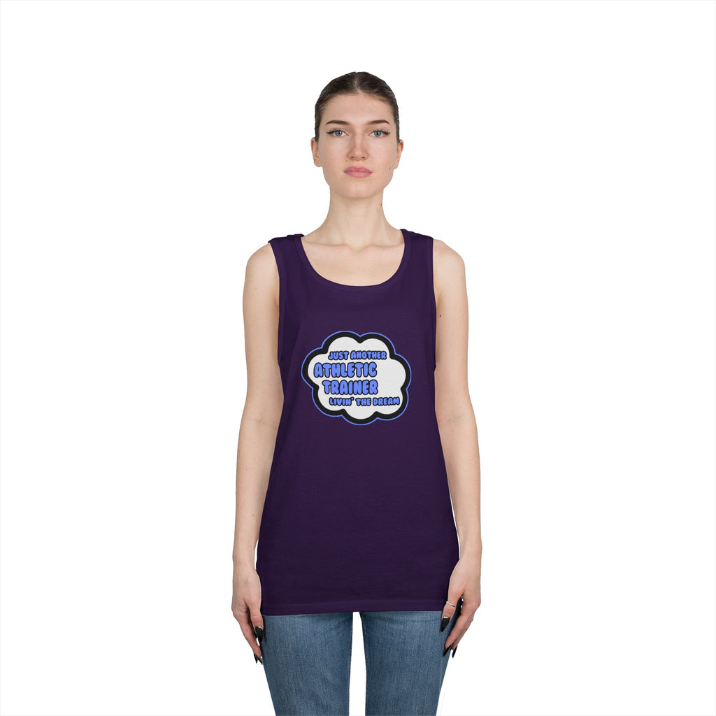 Athletic Trainer .. Livin' The Dream - Unisex Heavy Cotton Tank Top