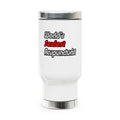 World's Sexiest Acupuncturist - Stainless Steel Travel Mug with Handle, 14oz
