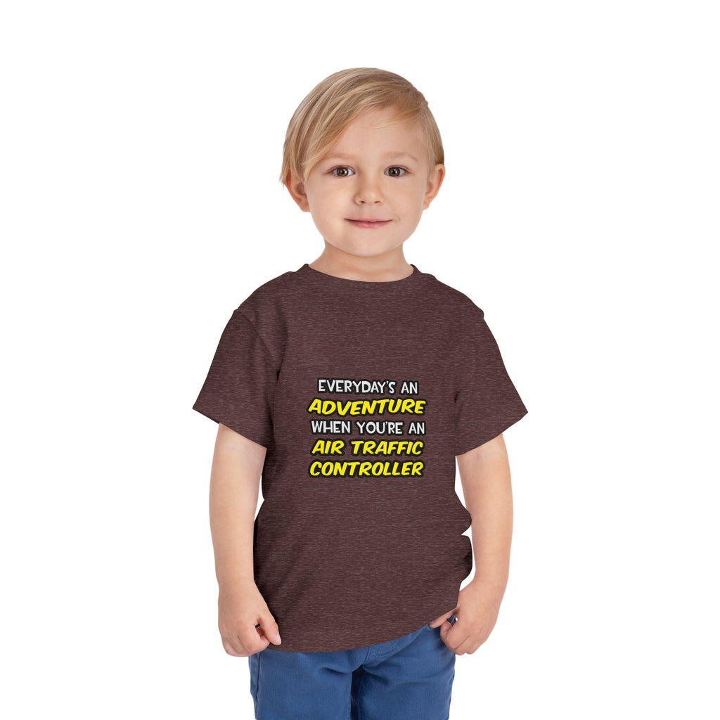 Everyday's An Adventure ... Air Traffic Controller - Toddler Short Sleeve Tee
