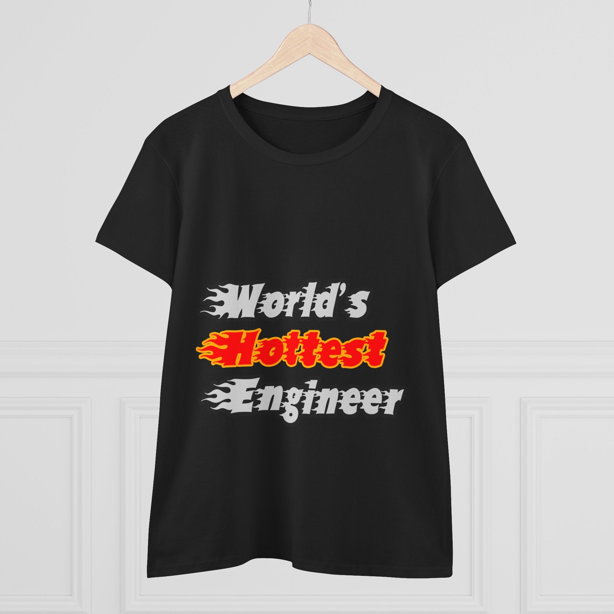 World's Hottest Engineer - Women's Midweight Cotton Tee