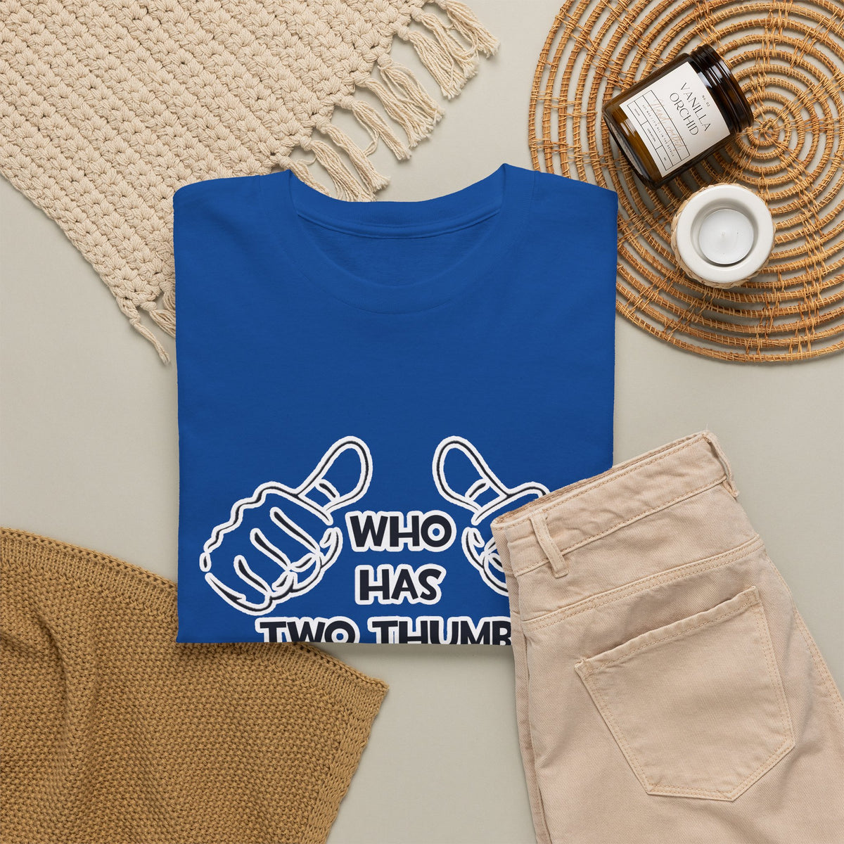 Two Thumbs and Loves Being an Epidemiologist - Unisex Heavy Cotton Tee