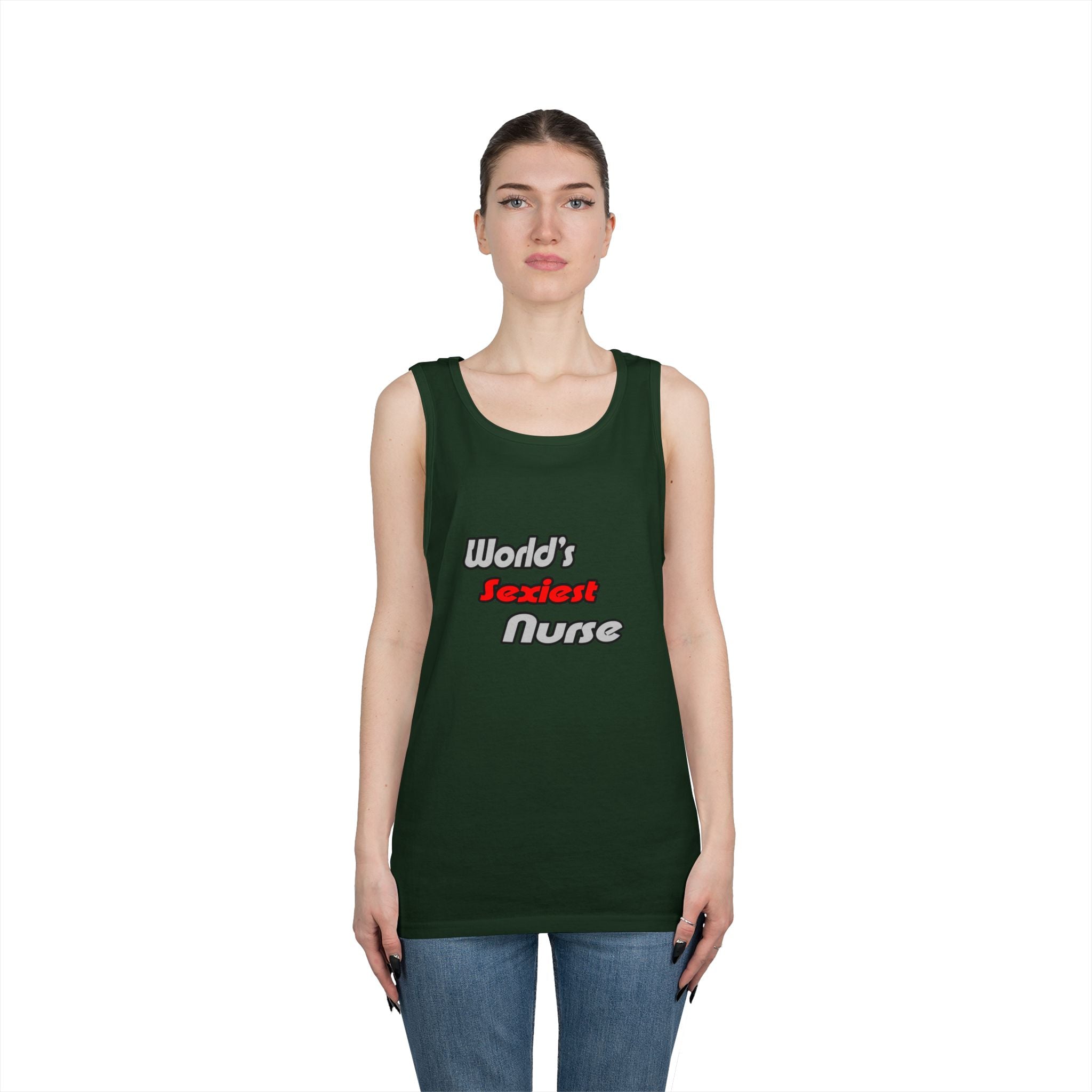 World's Sexiest Nurse - Unisex Heavy Cotton Tank Top