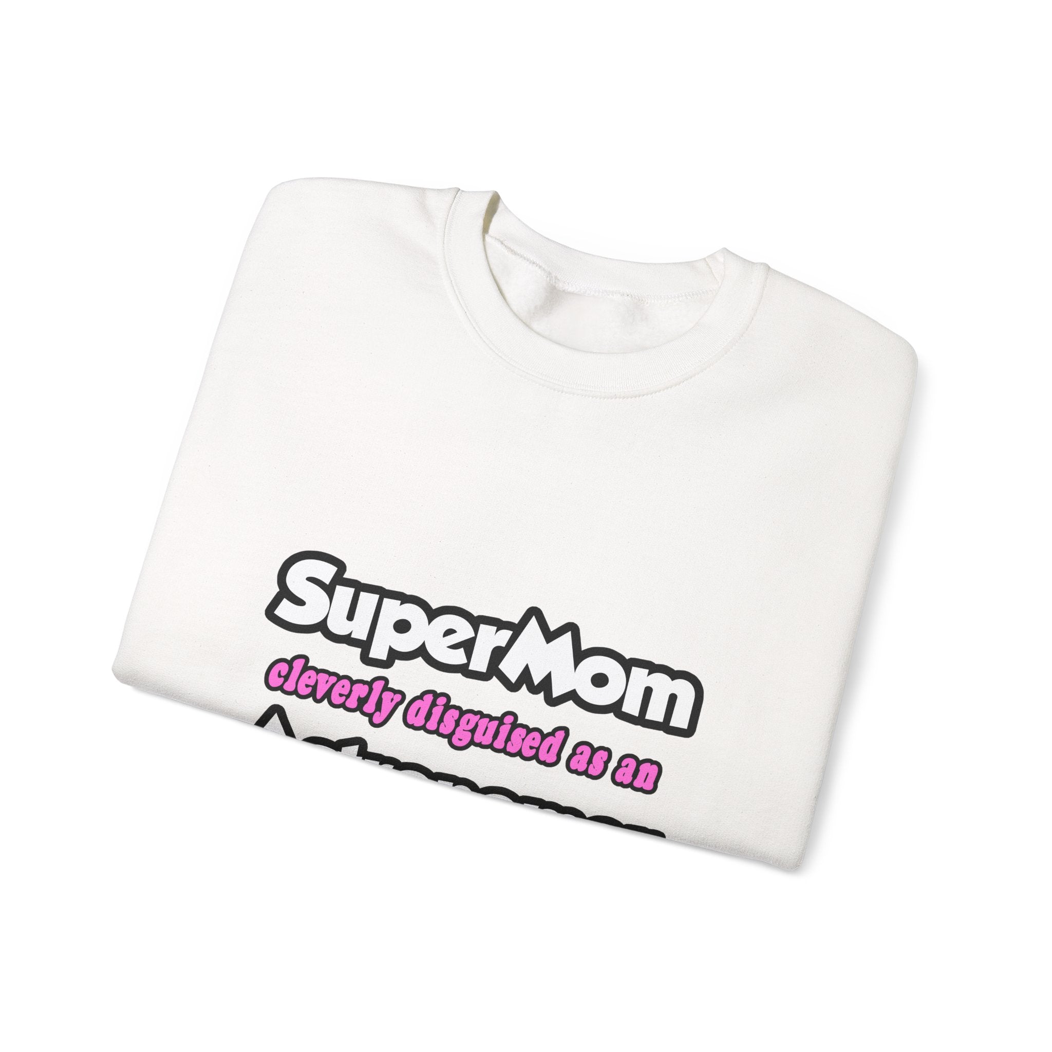 SuperMom...Astronomer - Unisex Heavy Blend™ Crewneck Sweatshirt