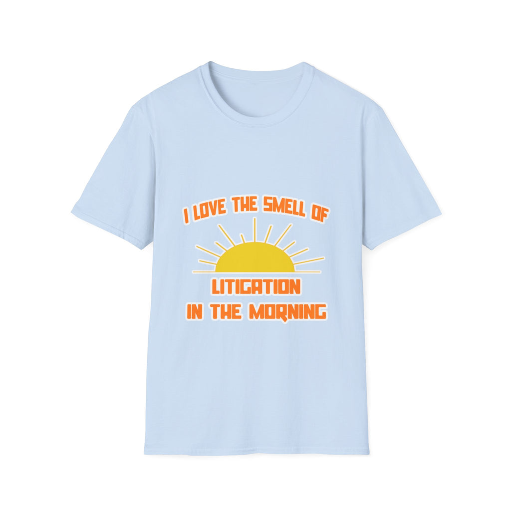 Smell of Litigation in the Morning - Unisex Softstyle T-Shirt