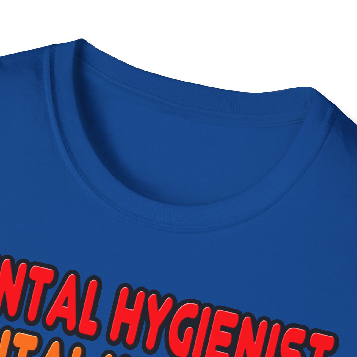 Rainbow Dental Hygienist - Unisex Softstyle T-Shirt
