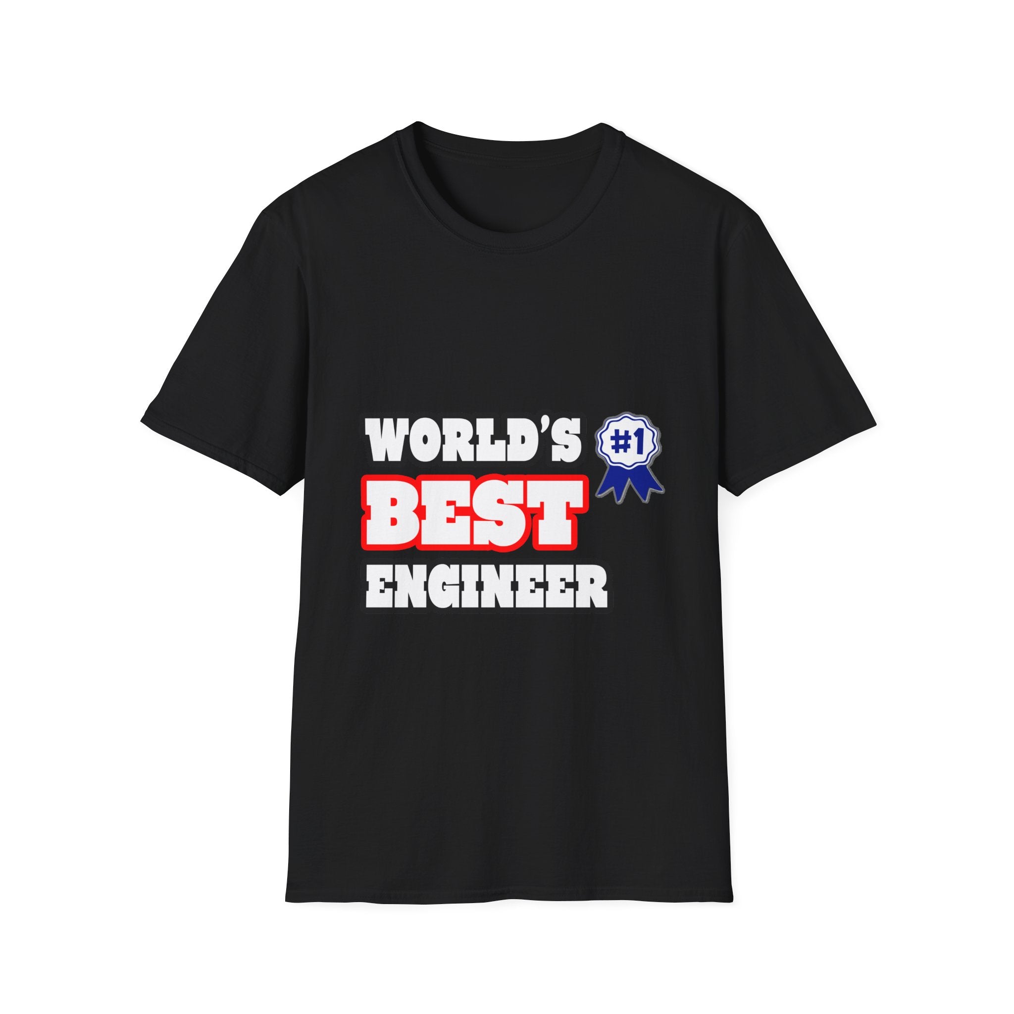 World's Best Engineer - Unisex Softstyle T-Shirt