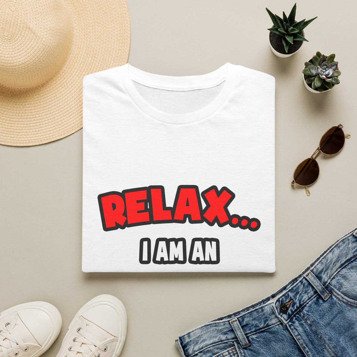 Relax ... I Am An Anthropologist - Unisex Softstyle T-Shirt
