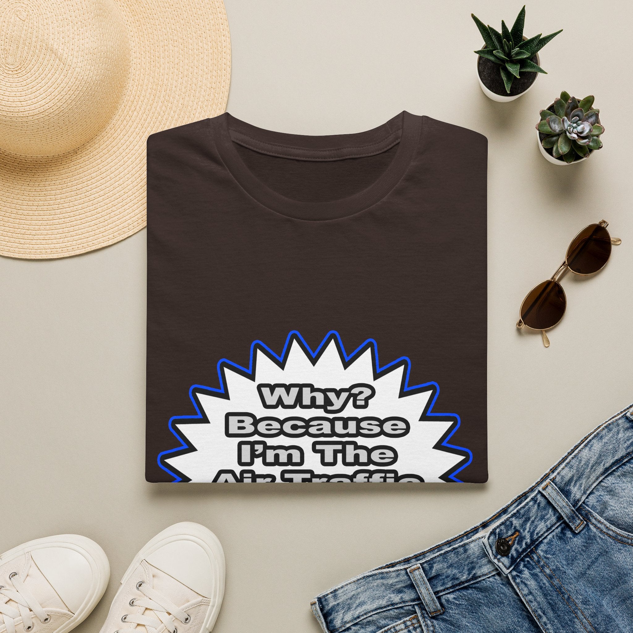 Air Traffic Controller...Because I Said So - Unisex Softstyle T-Shirt