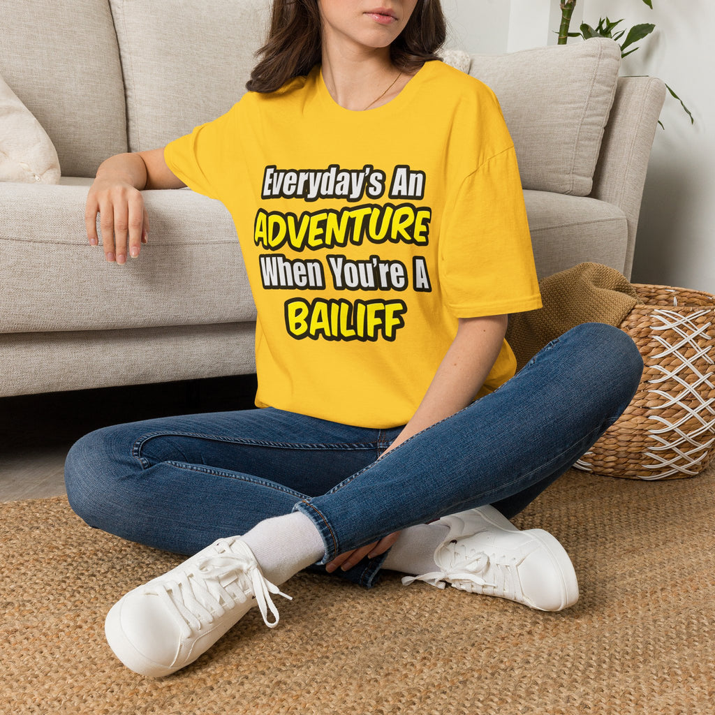 Everyday's An Adventure .. Bailiff - Unisex Softstyle T-Shirt