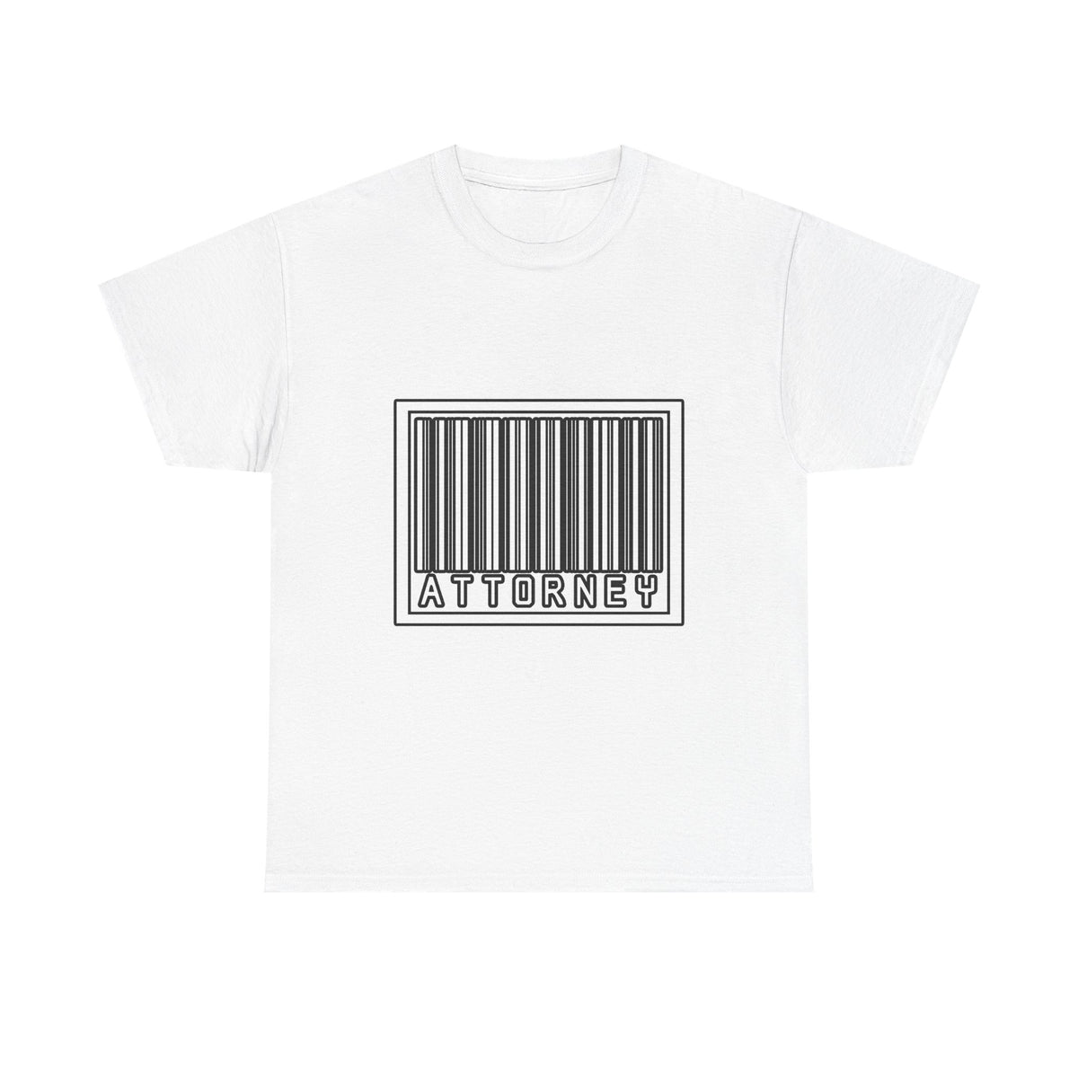 Barcode Attorney - Unisex Heavy Cotton Tee