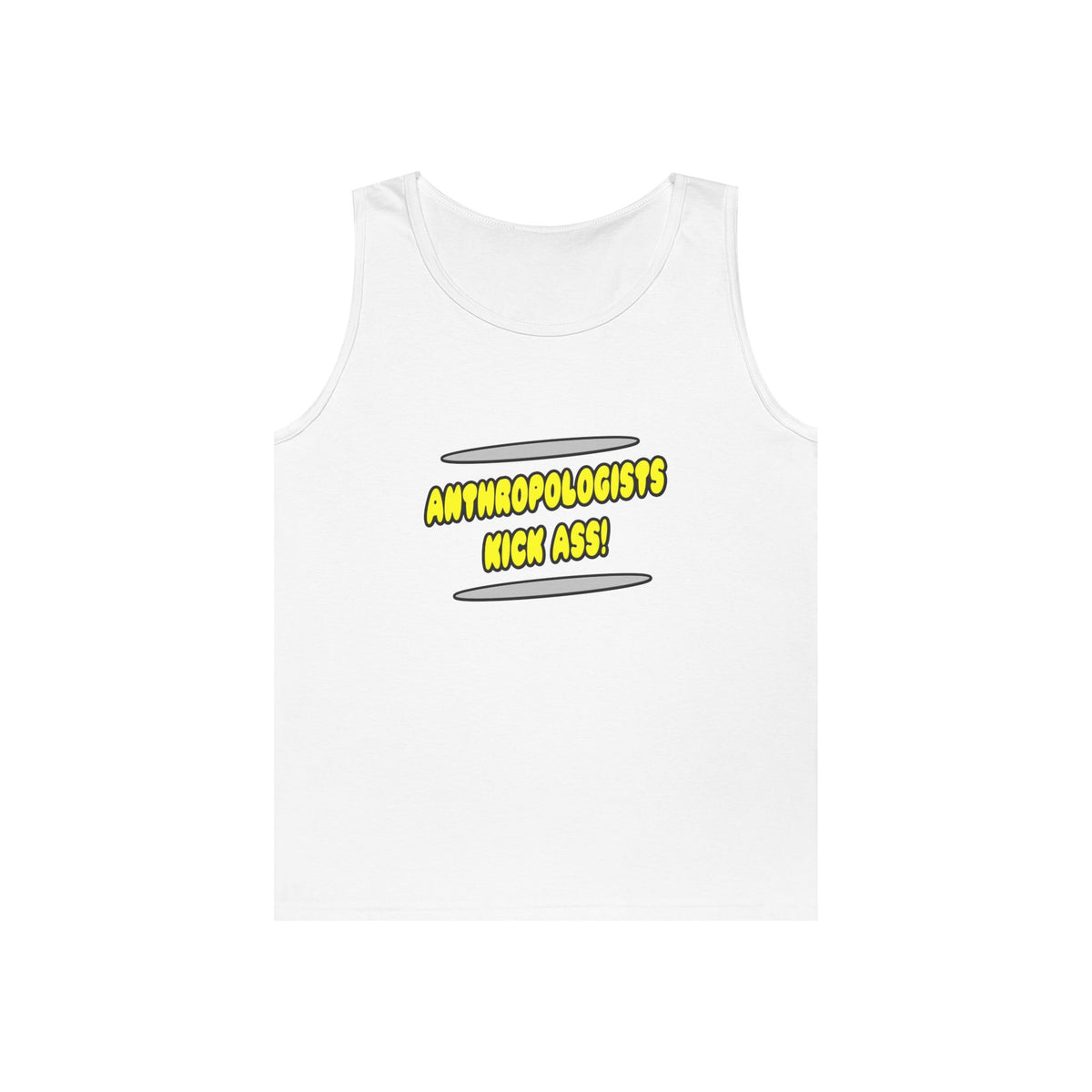 Anthropologists Kick Ass! - Unisex Heavy Cotton Tank Top
