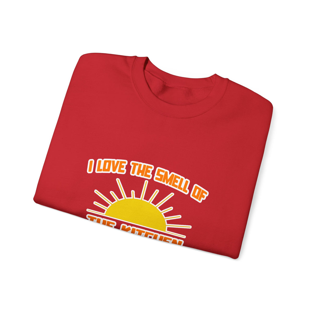 Smell of The Kitchen in the Morning - Unisex Heavy Blend™ Crewneck Sweatshirt