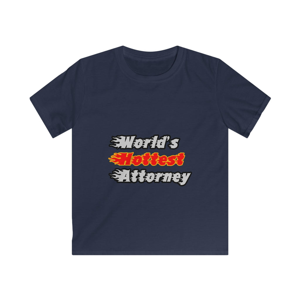 World's Hottest Attorney - Kids Softstyle Tee