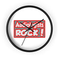 Audiologists Rock! - Wall Clock