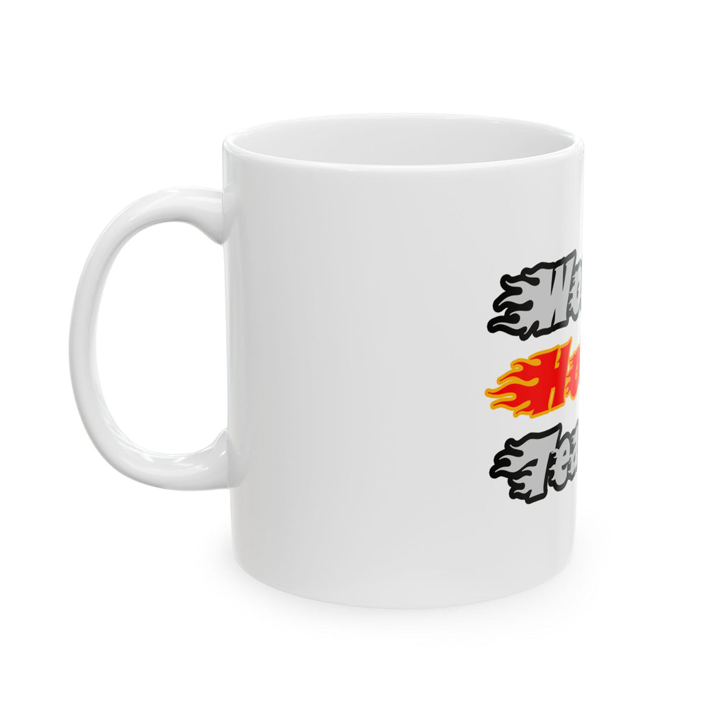 World's Hottest Teacher - Ceramic Mug, (11oz, 15oz)