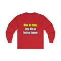 Sleep With An Electrical Engineer - Unisex Ultra Cotton Long Sleeve Tee