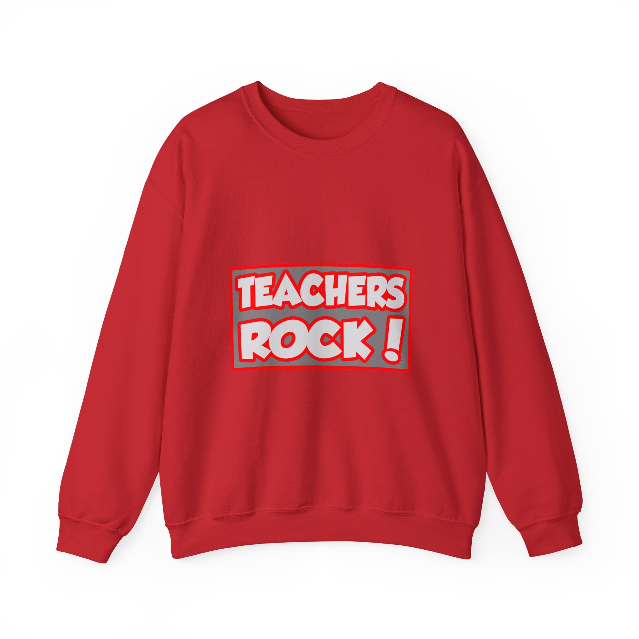 Teachers Rock! - Unisex Heavy Blend™ Crewneck Sweatshirt