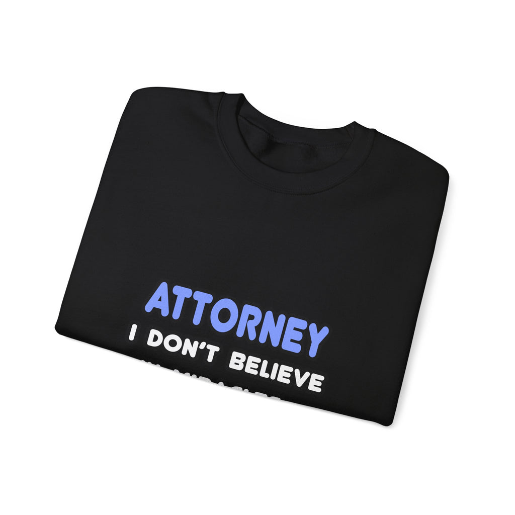 Miracles and Attorneys - Unisex Heavy Blend™ Crewneck Sweatshirt