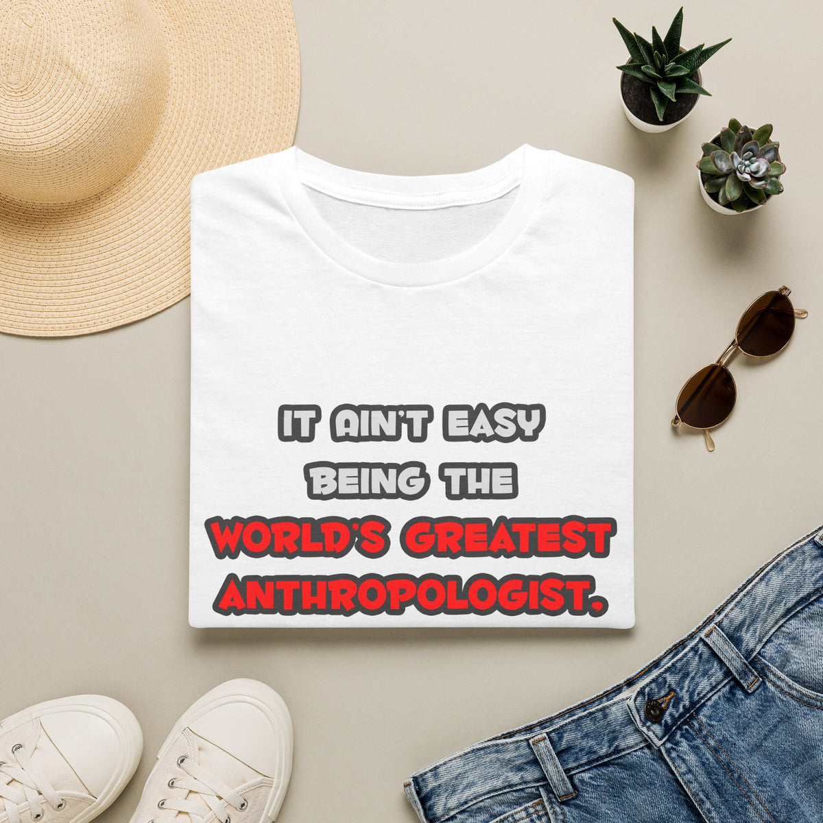 World's Greatest Anthropologist Joke - Unisex Softstyle T-Shirt