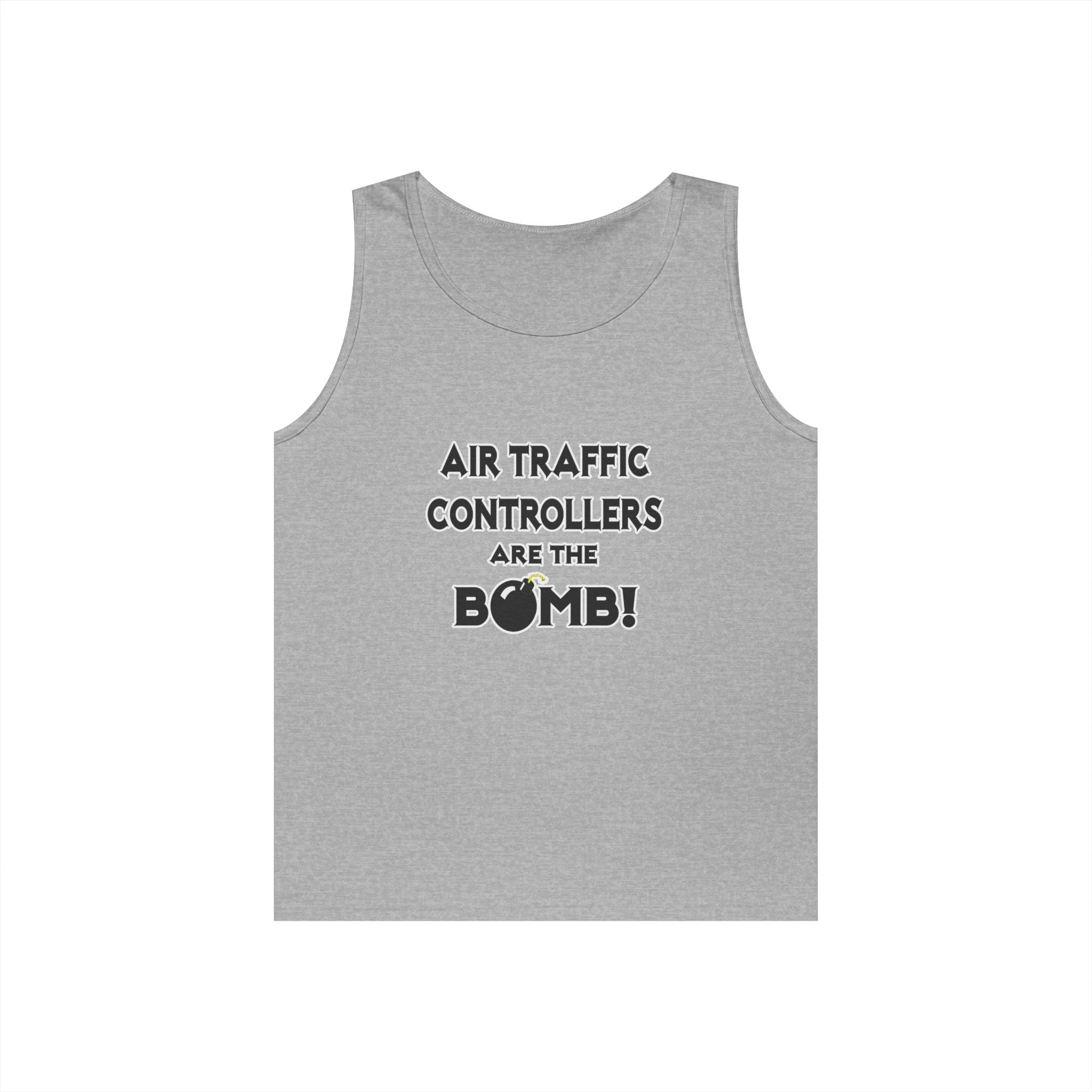 Air Traffic Controllers Are The Bomb! - Unisex Heavy Cotton Tank Top