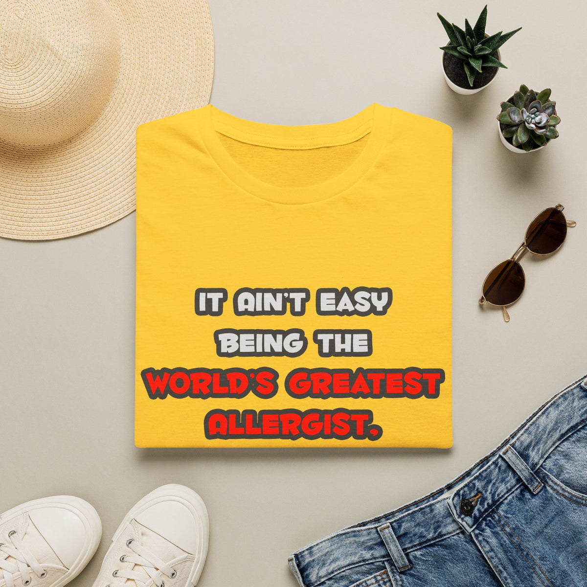 World's Greatest Allergist Joke - Unisex Softstyle T-Shirt