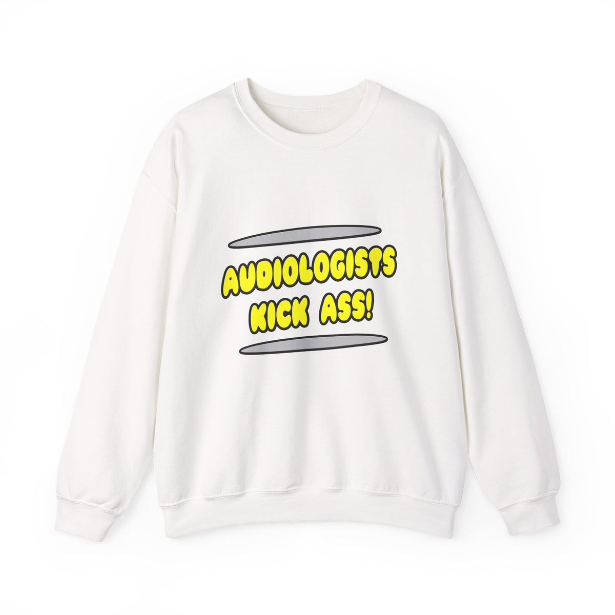 Audiologists Kick Ass! - Unisex Heavy Blend™ Crewneck Sweatshirt