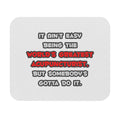 World's Greatest Acupuncturist Joke - Mouse Pad (Rectangle)