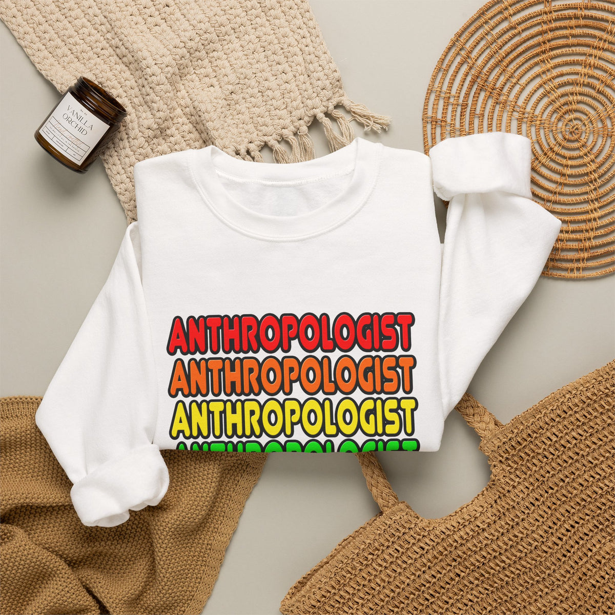 Rainbow Anthropologist - Unisex Heavy Blend™ Crewneck Sweatshirt