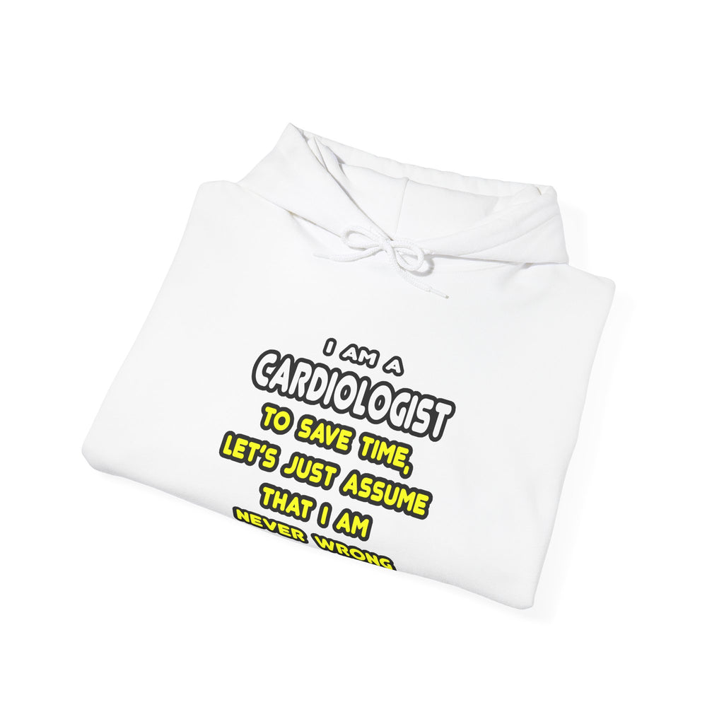 Funny Cardiologist T Shirts and Gifts - Unisex Heavy Blend™ Hooded Sweatshirt