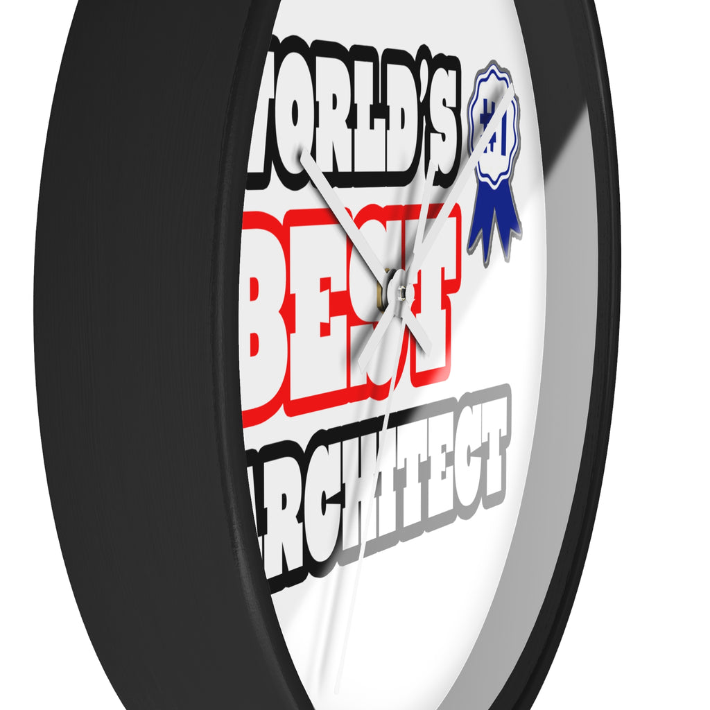 World's Best Architect - Wall Clock
