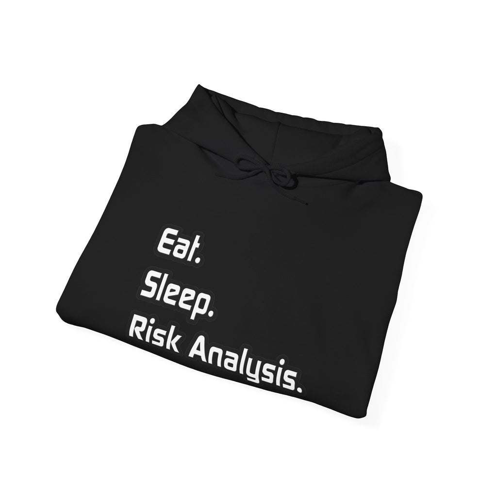 Eat. Sleep. Risk Analysis - Unisex Heavy Blend™ Hooded Sweatshirt