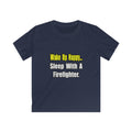 Sleep With Firefighter - Kids Softstyle Tee