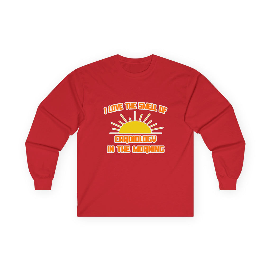 Smell of Cardiology in the Morning - Unisex Ultra Cotton Long Sleeve Tee