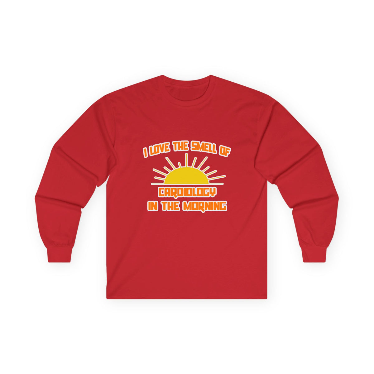 Smell of Cardiology in the Morning - Unisex Ultra Cotton Long Sleeve Tee
