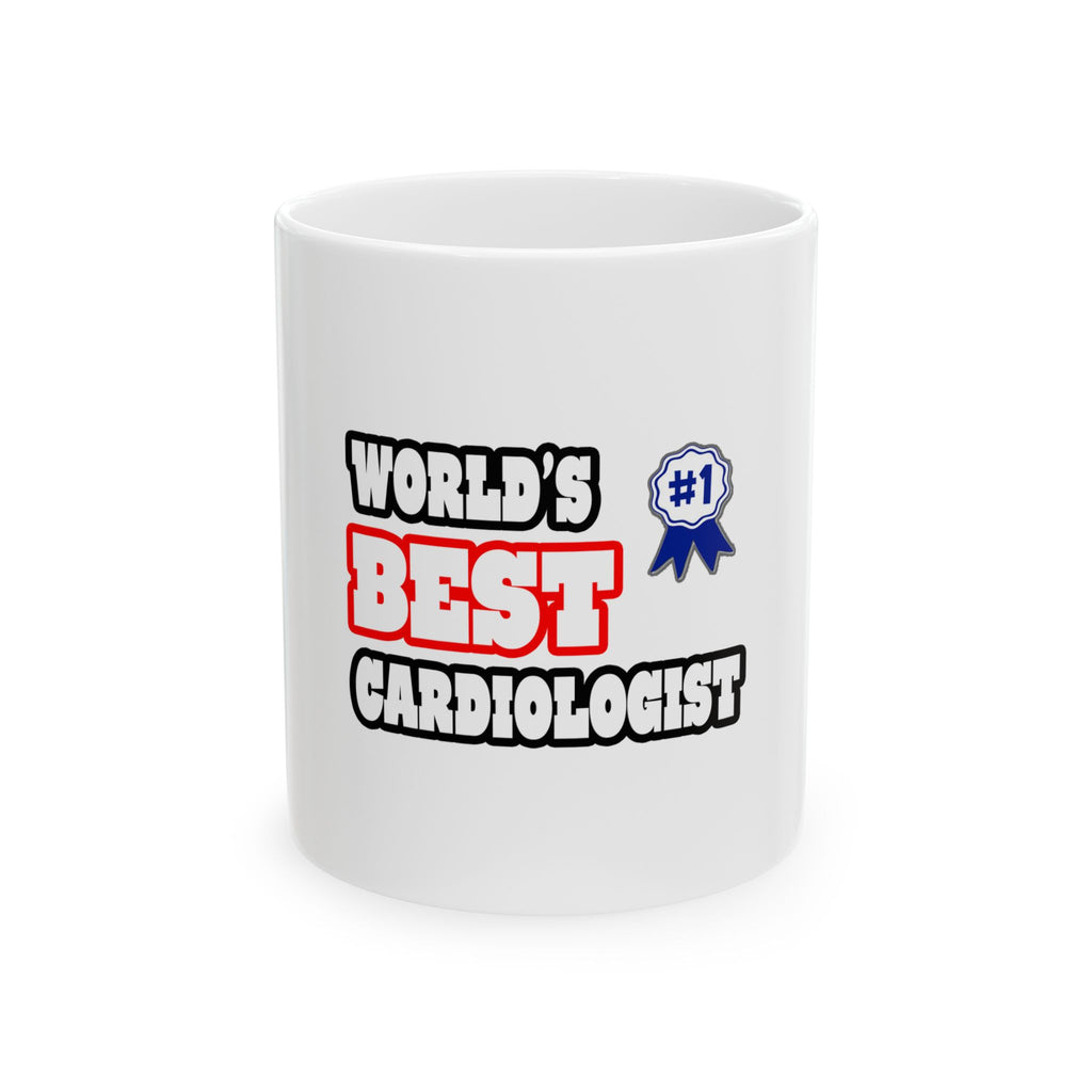 World's Best Cardiologist - Ceramic Mug, (11oz, 15oz)