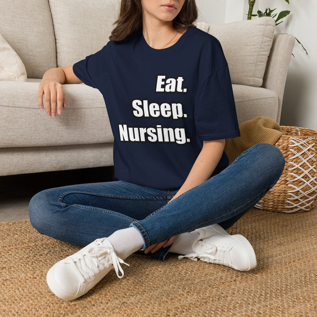 Eat. Sleep. Nursing. - Unisex Softstyle T-Shirt