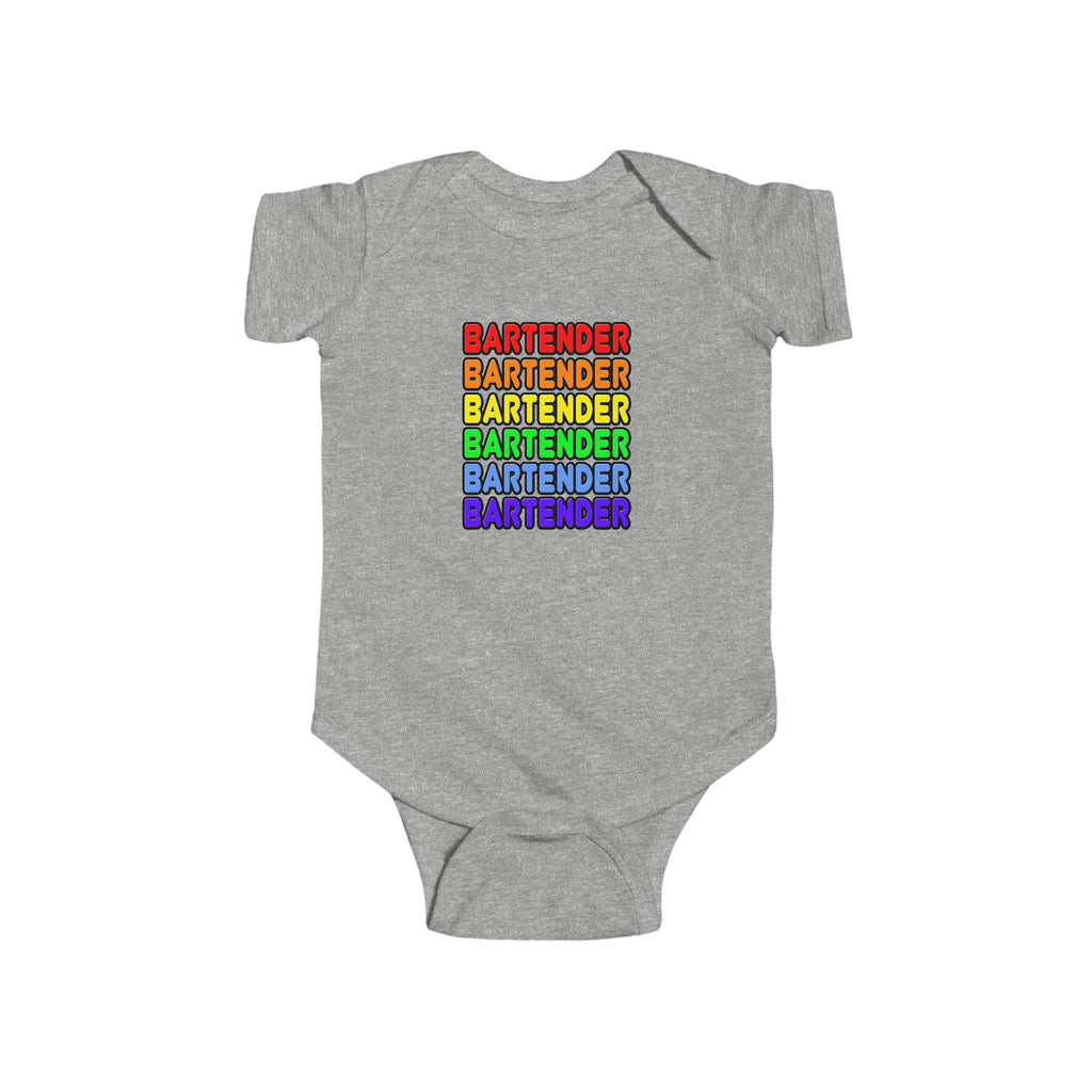 Rainbow Bartender - Infant Fine Jersey Bodysuit