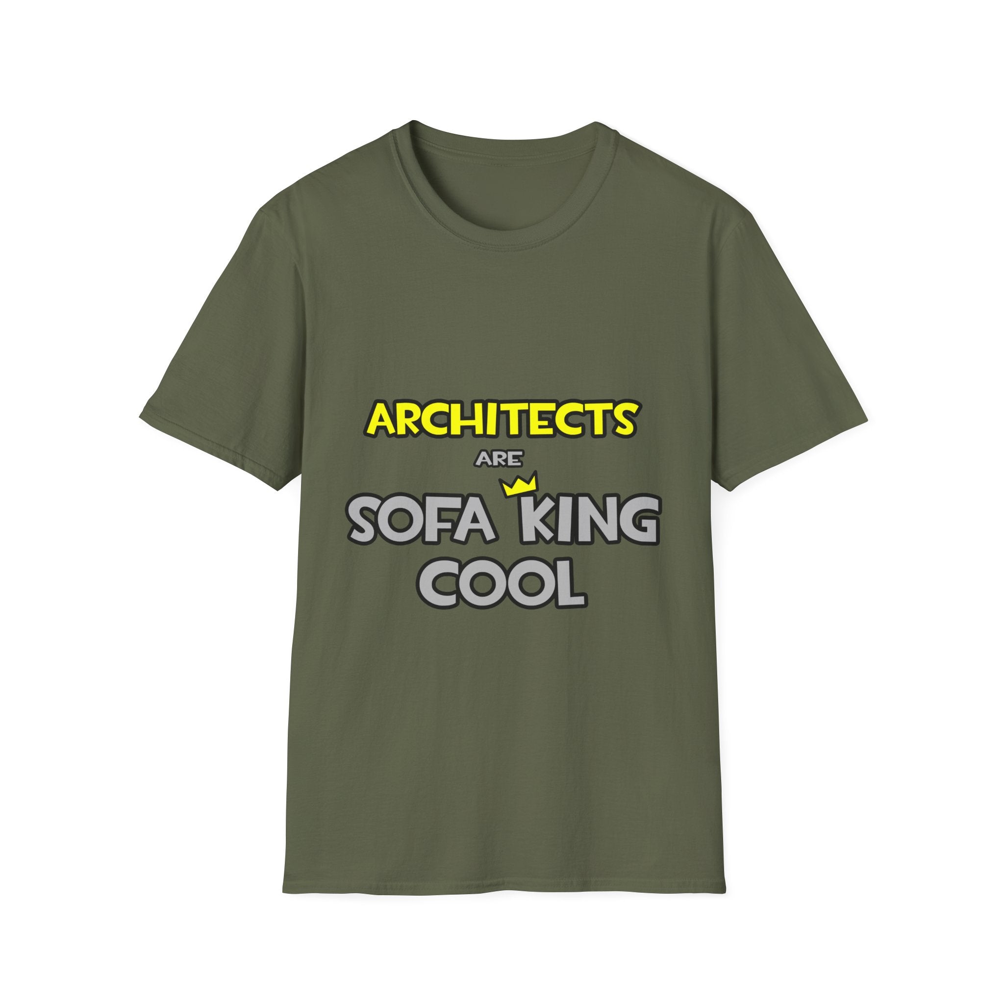 Architects Are Sofa King Cool - Unisex Softstyle T-Shirt