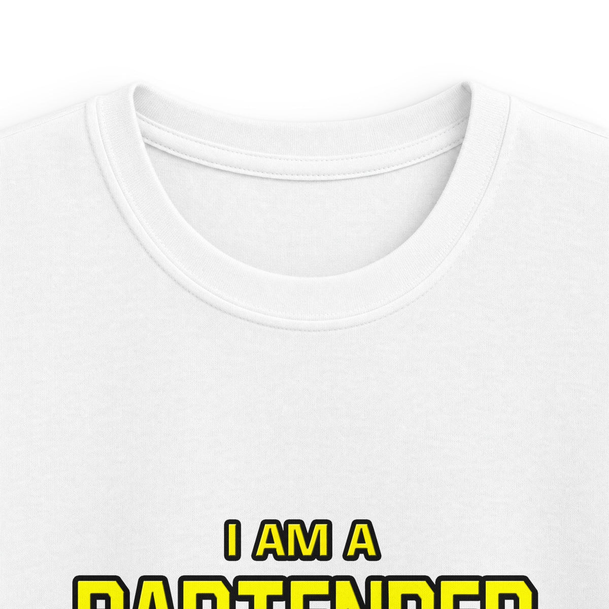 Bartender...Superior Intelligence - Kids Softstyle Tee