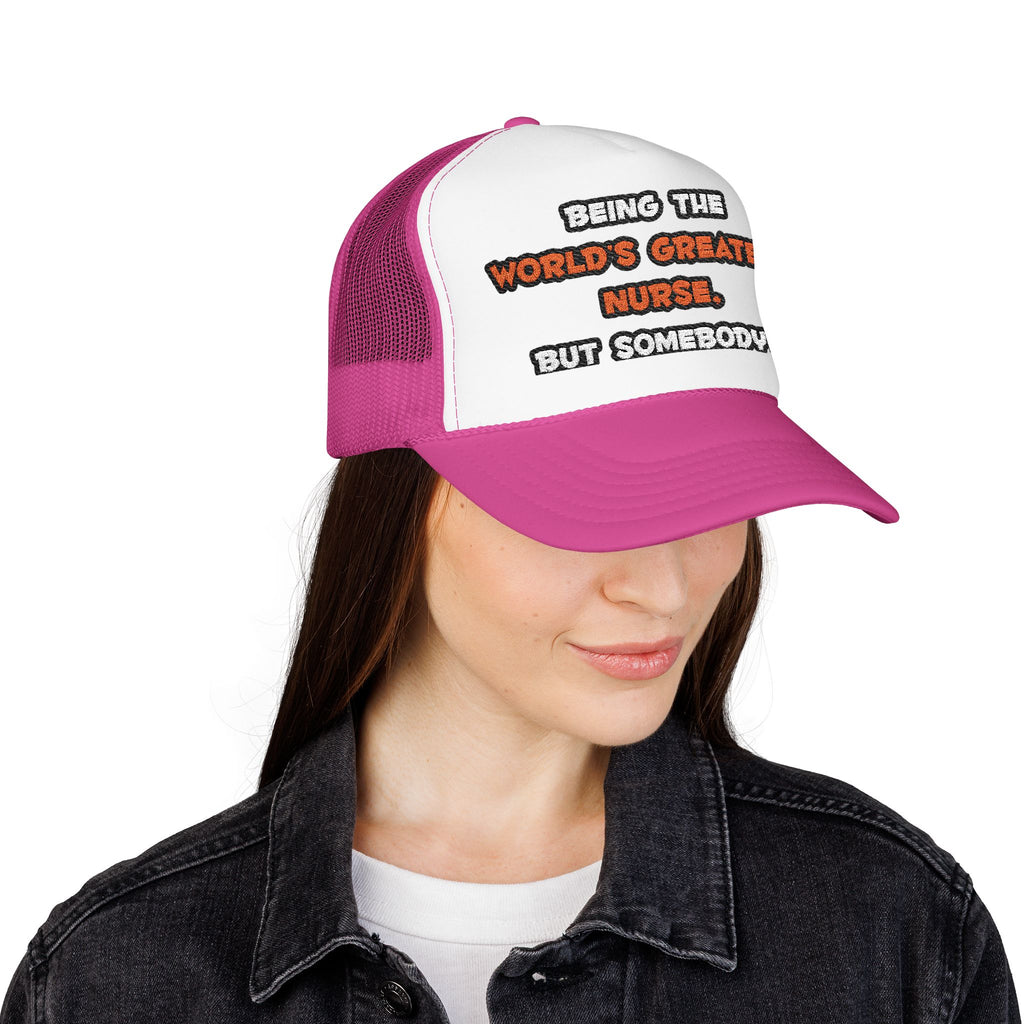 World's Greatest Nurse Joke - Foam Trucker Hat